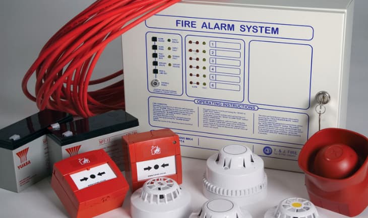 Fire alarm system components that must be available